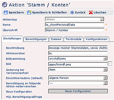 Aktion StammKonten Aktion StammKonten